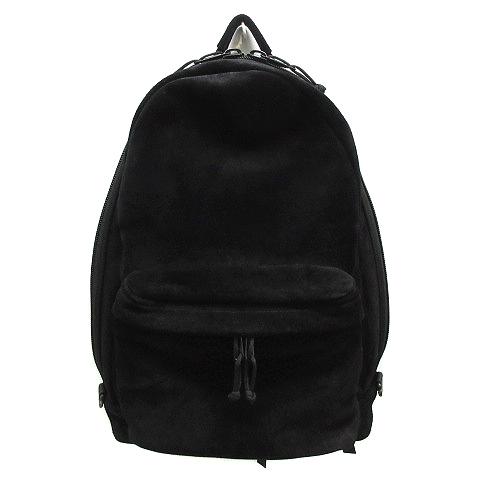 【中古】ライドバッグ RIDE BAG デイパック スエード レザー DAYPACK SUEDE LEATHER リュック バックパック ブラック 黒 美品 メンズ ライドバッグ RIDE BAG デイパック スエード レザー DAYPACK SUEDE