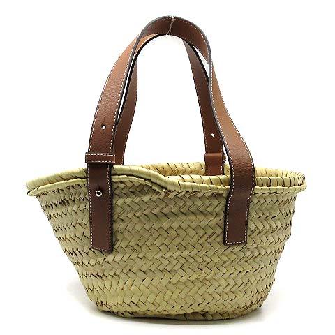 ロエベ LOEWE バスケットバッグ　アナグラムロゴ　ブラウン　タン ロエベ LOEWE バスケットバッグ アナグラムロゴ ブラウン タン ロエベ