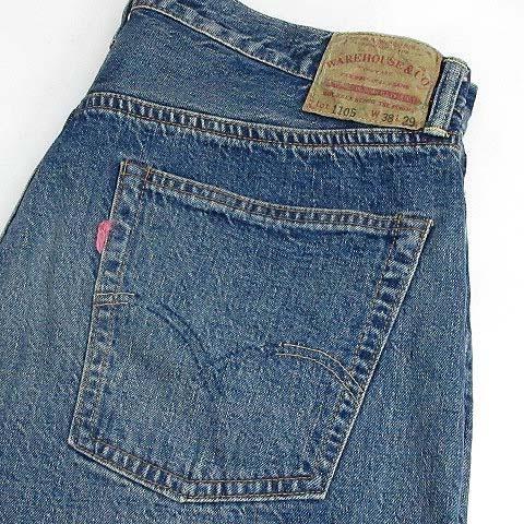 BEAMS＋別注WAREHOUSE 1105セコハンデニムパンツ w33