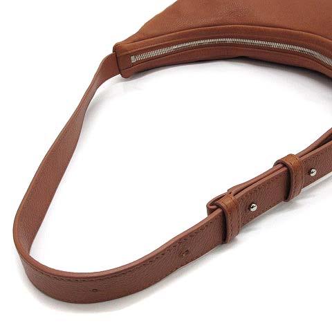 【美品】アニエスベー ボヤージュ 本革 牛革 ブランドロゴ ショルダーバッグ アニエスベー ボヤージュ Agnes b. VOYAGE FEMME レザー ショルダー