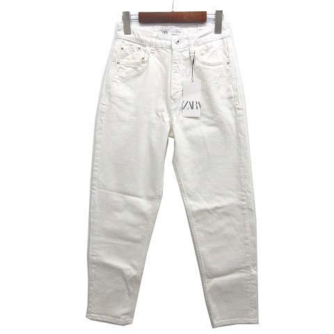 ZARA（ザラ） 未使用品 ハイウエスト マムレッグ デニムパンツ