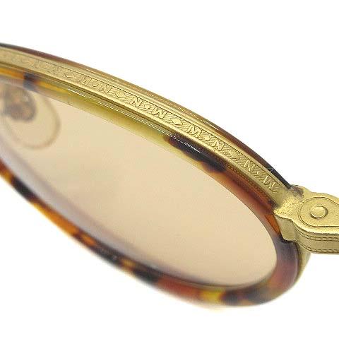 ニコル NICOLE ヴィンテージ サングラス 2414 度入り マットゴールド