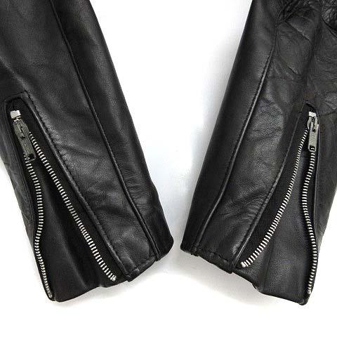 ショット SCHOTT 641 立襟 シングル ライダース ジャケット ボア 