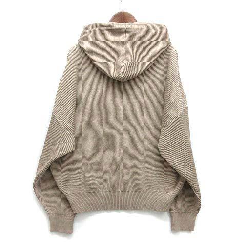 BRUNELLO CUCINELLI フード付きセーター ベージュ Brunello Cucinelli - Tan Wool & Cashmere Zip Cardigan