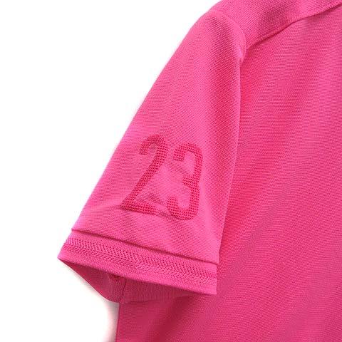 23区（ニジュウサンク） GOLF ゴルフウェア 鹿の子 ポロシャツ 半袖