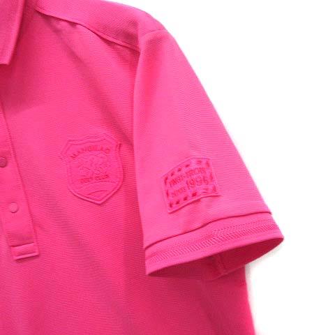23区（ニジュウサンク） GOLF ゴルフウェア 鹿の子 ポロシャツ 半袖