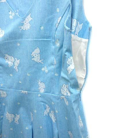 未使用品 フランシュリッペ franche lippee デニムにみえるうさぎ