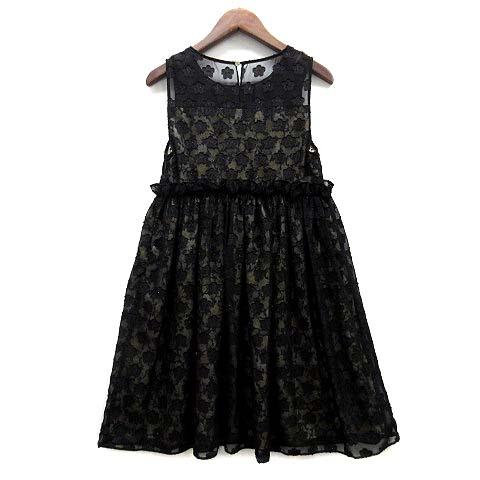 JILL STUART（ジルスチュアート） シアー 花柄 ノースリーブ 