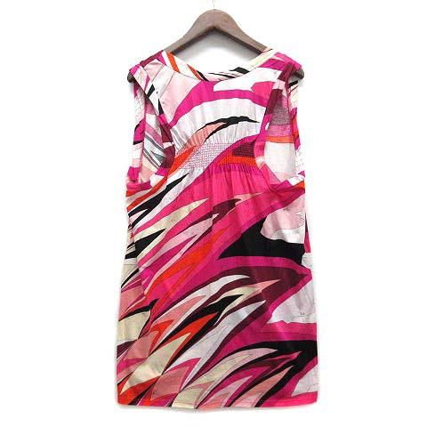 エミリオプッチ EMILIO PUCCI マルチ コットン タンクトップ 