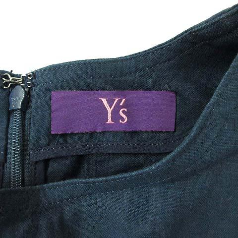 Y's（ワイズ） ヨウジヤマモト コットンリネン ワイド ブラウス 七分袖