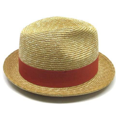 ボルサリーノ ストローブレード パナマ ハット 中折れ 帽子 M オレンジ ボルサリーノ Borsalino ストローブレード パナマ ハット 中折れ 帽子
