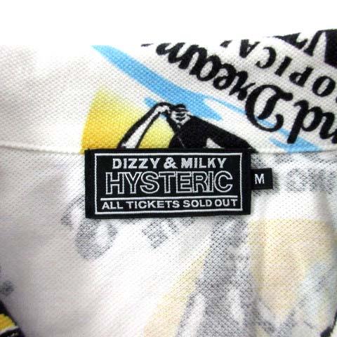 HYSTERIC GLAMOUR ヒステリックグラマー ISLAND DREAMS柄 シャツ