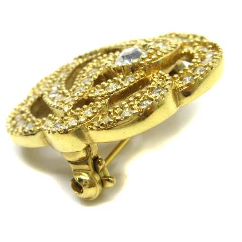 Christian Dior（クリスチャン・ディオール） フラワー ブローチ