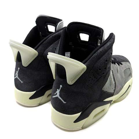 【中古】ナイキ NIKE ウィメンズ エアジョーダン 6 レトロ WMNS AIR JORDAN 6 RETRO スニーカー CK6635-001 ブラック グレー 26cm NIKE（ナイキ） ウィメンズ エアジョーダン 6 レトロ WMNS AIR JORDAN