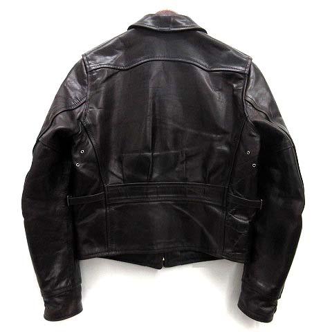 エアロレザー AEROLEATHER ホースハイド ライダース ジャケット ハーフ 