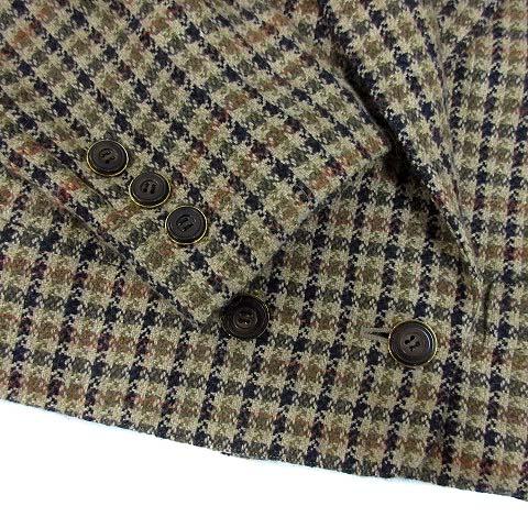 レリアン Leilian スーツ セットアップ チェック ツイード