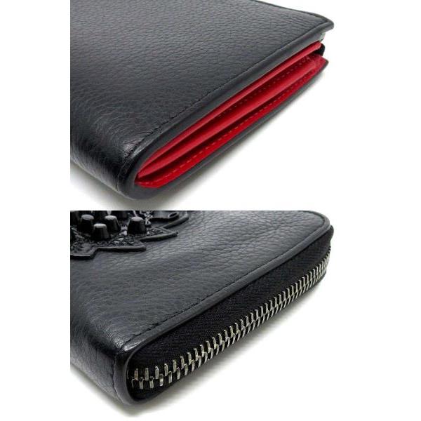 新品同様 クリスチャンルブタン レザー ブラック ショルダーウォレット  