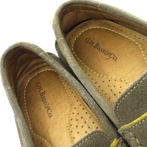 ジーエイチバス G.H.Bass & Co. スエード コイン ローファー 