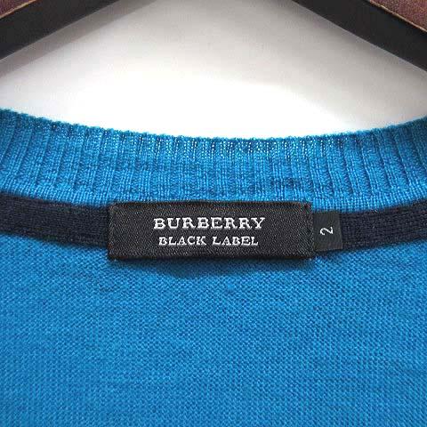 BURBERRY BLACK LABEL（バーバリーブラックレーベル） ウール ニット V