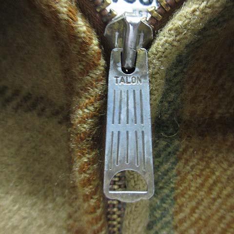 ウールリッチ WOOLRICH 白タグ チェック ジップ ジャケット talon 裏