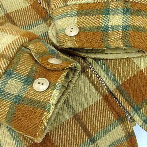 70年代　ウールリッチ　裏ボアジャケット　TALONジップ 70年代 ウールリッチ 裏ボアジャケット TALONジップ 70s USA製 白タグ