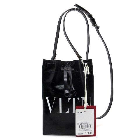 ★人気★【VALENTINO】★VLTN ロゴ ミニ ショルダーバッグ★ ヴァレンティノ ヴァレンチノ VALENTINO VLTN ロゴ レザー ミニ