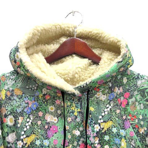 ユキエモン yukiemon ボタニカル スウェット ワンピース ロング ボア