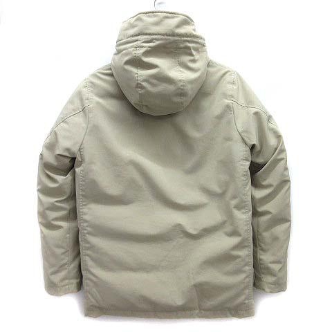ダントン DANTON タッサー TUSSAH フード ダウンジャケット ベージュ