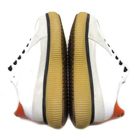 【オニツカタイガー】極美品 レザー スニーカー デレシティ 23.5 白 厚底 Onitsuka Tiger オニツカタイガー デレシティ DELECITY