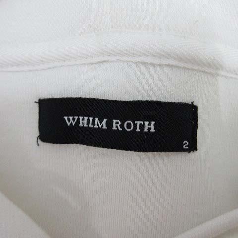 ウィムロス WHIM ROTH ネオン ロゴ スウェット プルオーバー パーカー 