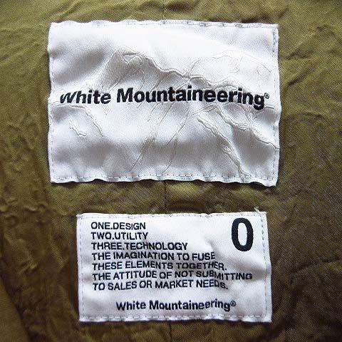 新品 White Mountaineeringパイソンノーカラーコート 1 新品】White Mountaineering パイソン ノーカラーコート 1 - メルカリ