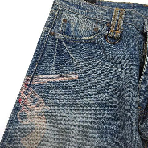 ロアー roar ボブソン BOBSON 2丁拳銃 抜染 デニムパンツ ジーンズ D