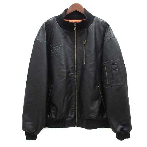 ダルクロージング Dall Clothing フェイクレザー フライトジャケット