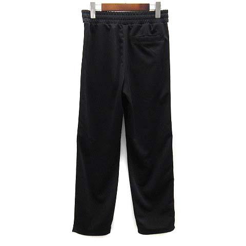 ジーユー GU ジャージ トラックパンツ 黒 ブラック S 357973 2025AW