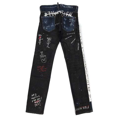 【新品未使用】DSQUARED2 クールガイ Cool Guy 濃紺 44 DSQUARED2（ディースクエアード） クールガイ COOL GUY Jean