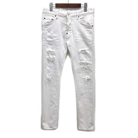 美品✨DSQUARED2 スケータージーンズ ダメージ加工 ペイント クラッシュ DSQUARED2（ディースクエアード） スケーター Skater Jean クラッシュ
