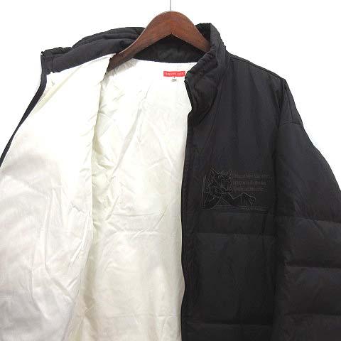 【中古】グリーンクラブ GREEN CLUBS トムとジェリー ダウンジャケット 刺繍 ブラック 黒 4 メンズ グリーンクラブ GREEN CLUBS トムとジェリー ダウンジャケット 刺繍