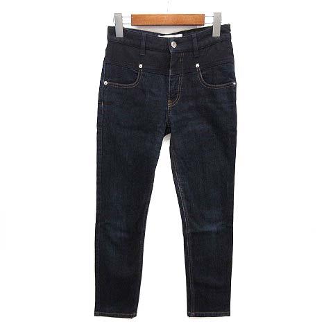 即買OK MARNI マルニ 切替デニム ウールパンツ ネイビー MARNI（マルニ） MARNI DENIM EDITION ウエスト 切替 デニム パンツ