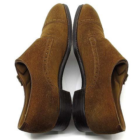 【中古】ガジアーノ&ガーリング GAZIANO&GIRLING メイフェア MAYFAIR ダブルモンク シューズ スエード ブラウン 7E MH71ラスト 約25.5cm ガジアーノ&ガーリング GAZIANO&GIRLING メイフェア MAYFAIR ダブル