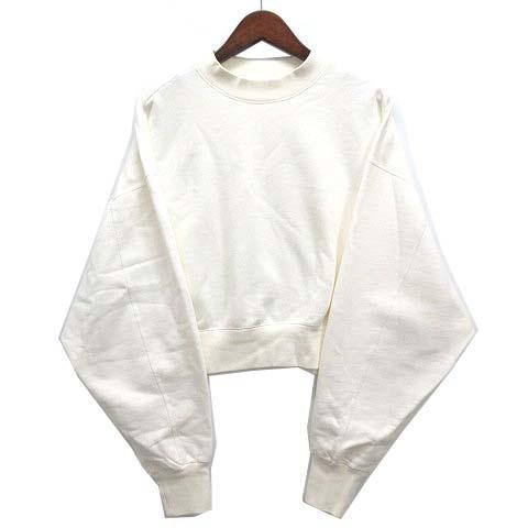 ミラオーウェン Mila Owen 短丈 ショート ハイネック スウェット