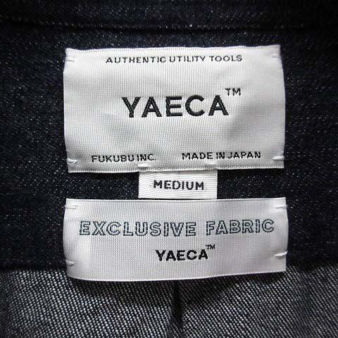 ヤエカ YAECA デニム コンフォート シャツ ジャケット 長袖 Denim