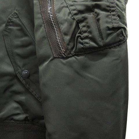 アルファインダストリーズ MA-1 usa製 セージグリーン フライトジャケット 80-90's USA製 ALPHA MA-1 フライトジャケット M セージグリーン | S