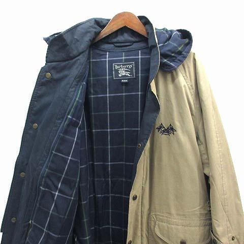 バーバリー Burberrys ダウンライナー付き フーデッド コート フラッグ