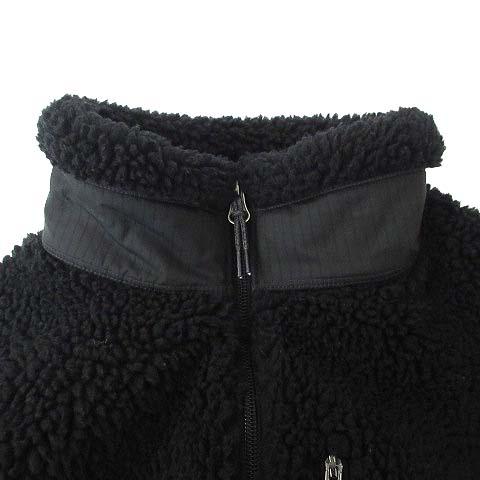 ユニクロ（UNIQLO） 防風 アウター フリースジャケット ブラック 黒 M