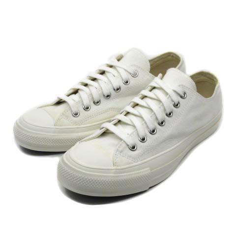 【中古】コンバース アディクト CONVERSE ADDICT チャックテイラー キャンバス ローカット スニーカー 1CK924 ホワイト 白 29cm メンズ CONVERSE（コンバース） アディクト CONVERSE ADDICT チャックテイラー