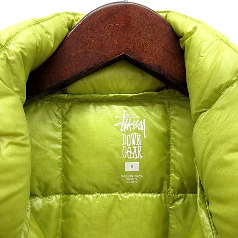 【中古】ステューシー STUSSY ダウン ジャケット Midweight Puffer Jacket 2024AW 115784 ライム S  メンズ STUSSY（ステューシー） ダウン ジャケット Midweight Puffer Jacket