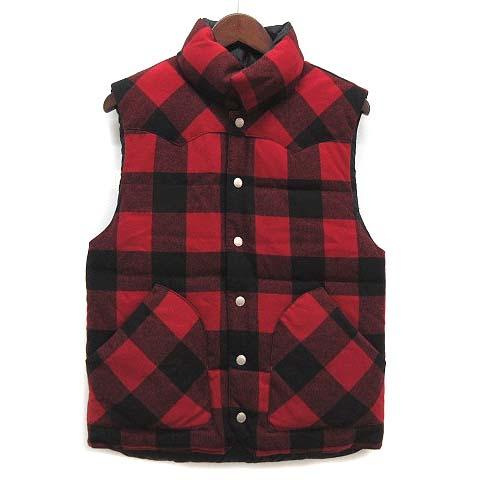 ペンドルトン PENDLETON ブロックチェック ウール ダウン ベスト