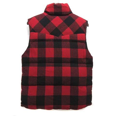 ペンドルトン PENDLETON ブロックチェック ウール ダウン ベスト