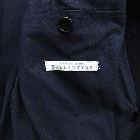 バランタイン BALLANTYNE ベロア ピークドラペル ダブル チェスター 