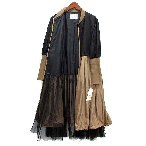 未使用品 ドスディオサス DOS DIOSAS ブルゾン ワンピース サテン